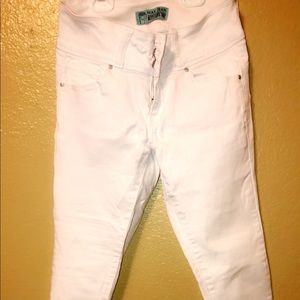 Brand New White Wax Jeans 😄